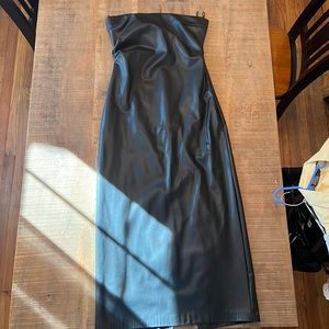 Leather Zara Dress
